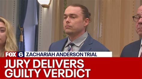 in May 2020. . Zachariah anderson trial verdict